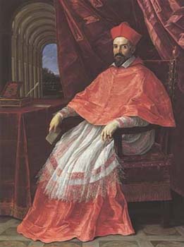Cardinale Roberto Ubaldini, Tela di Guido Reni