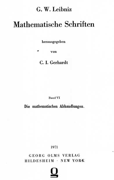 Leibniz, De legibus naturae