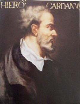 Ritratto di Girolamo Cardano.