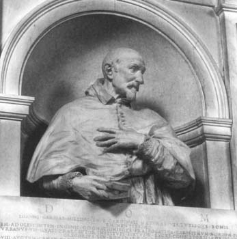Giovanni Garzia Millini, inquisitore romano. Scultura