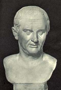 Busto di Cicerone.