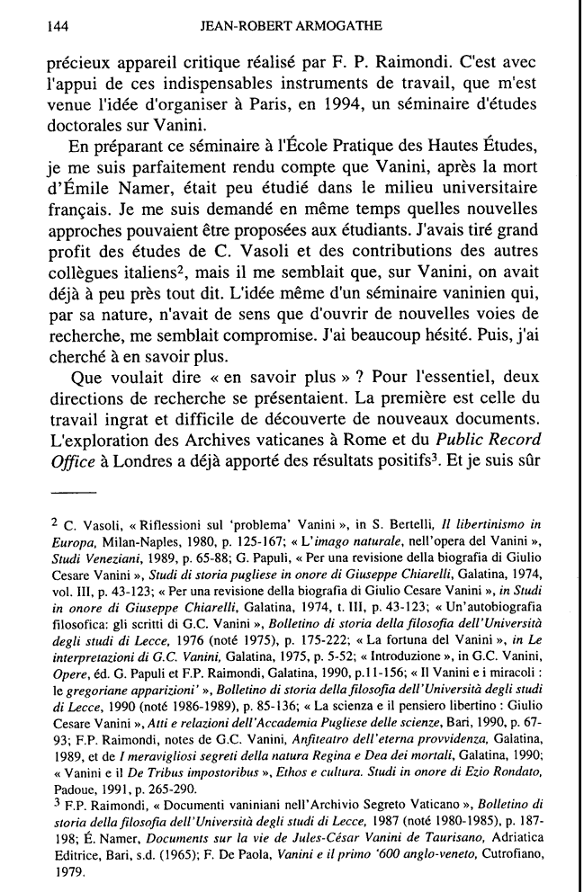 Armogathe, Jean-Robert , Pag. 144