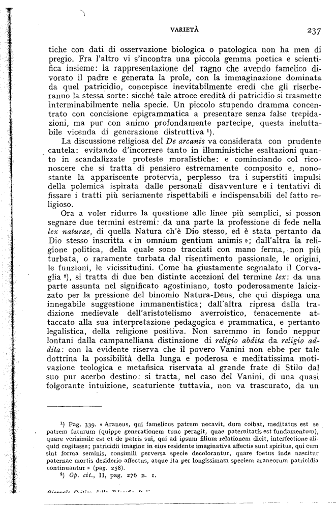 Corsano, Antonio, Pag. 237