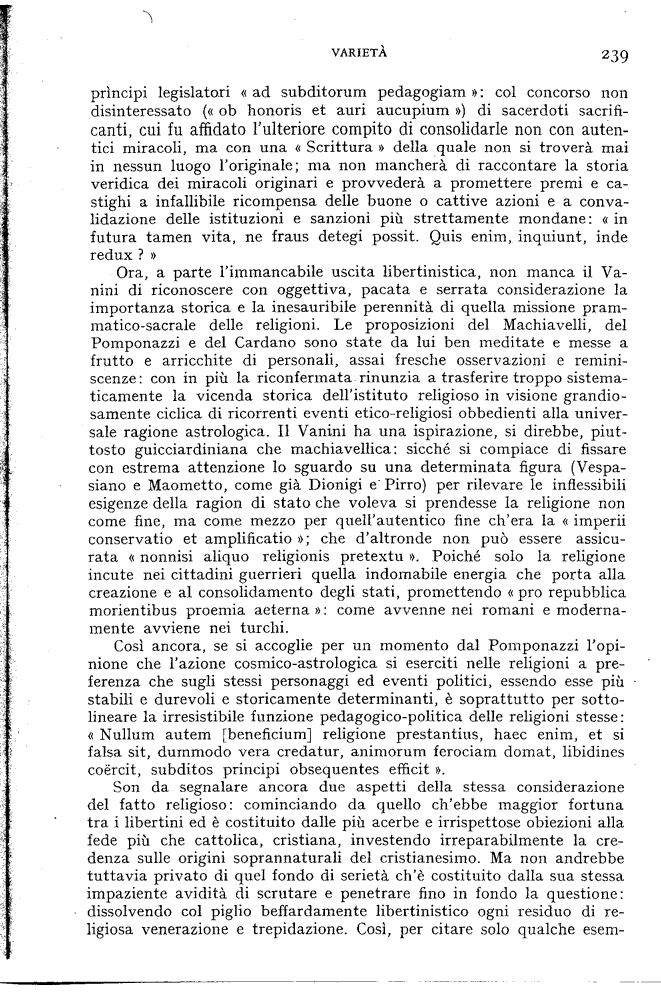 Corsano, Antonio, Pag. 239