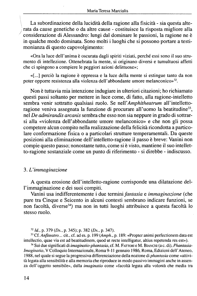 Marcialis, Maria Teresa, Pag. 14