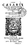 Frontespizio del De admirandis (edizione parigina del 1616).