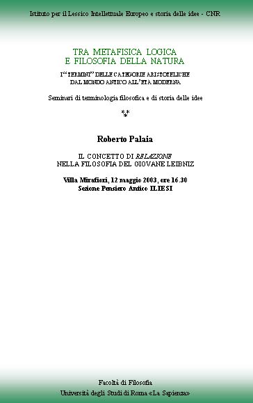 Locandina seminario Palaia